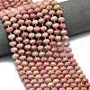 Natural Rhodonite Beads Strands G-P573-A39-01-1