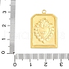 304 Stainless Steel Pendants X-STAS-V004-05G-3