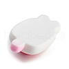 Rabbit Theme Opaque Resin Cabochons RESI-C042-02E-2