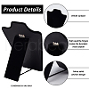 Velvet with Paper Bust Necklace Display Stands NDIS-WH0016-08-4