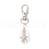Ocean Collection Shell Pendant Decorations HJEW-JM03210-03-2