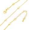 Brass Satellite Chains Necklaces for Women NJEW-D302-67G-4