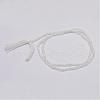 Natural White Moonstone Beads Strands G-E352-01-2