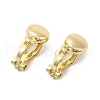 Alloy Clip-on Earring Findings X-PALLOY-M208-02G-2