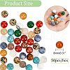 Natural & Synthetic Gemstone Round Beads G-NB0003-86A-2