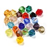 1080Pcs 24 Color Transparent Glass Bead GLAA-H026-02-3