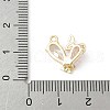 Brass Micro Pave Cubic Zirconia Pendants KK-M326-17-G02-3
