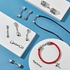   20Pcs 10 Style Zinc Alloy Lobster Claw Clasps FIND-PH0009-99-4