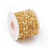 Handmade Eco-friendly Brass Flat Round Link Chain CHC-E025-36G-4