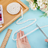   4 Yards Polyester Lace Ribbon OCOR-PH0004-88-5