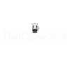 201 Stainless Steel Cord Ends STAS-WH0032-04C-P-2