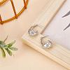 Natural Pearl Teardrop Stud Earrings JE1078B-4