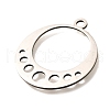 304 Stainless Steel Pendants STAS-B083-05P-2