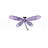 Alloy Rhinestone Brooch for Backpack Clothes PW-WG9C42C-04-1