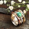 Retro Alloy Turquoise Finger Rings FS-WG5E832-04-1