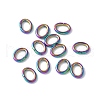 Ion Plating(IP) 304 Stainless Steel Jump Rings STAS-F221-40MC-F-1