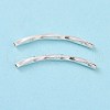 925 Sterling Silver Tube Beads STER-D035-13S-3