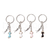 Alloy Enamel Pendant Keychains KEYC-JKC01269-2