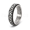 Rotatable Stainless Steel Finger Ring PW-WGB0425-24-1