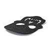 Wool Felt Skull Party Decorations AJEW-P101-08C-2