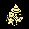Autumn Theme PVD Vacuum Plating 201 Stainless Steel Pendants STAS-T056-LA707-2-1