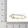 Brass Micro Pave Cubic Zirconia Connector Charms KK-Q091-03G-3