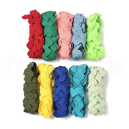 Gorgecraft Polyester Wave Lace Trim Ribbon OCOR-XCP0002-83A-1