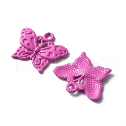Baking Painted Alloy Pendants FIND-TAC0011-82I-1