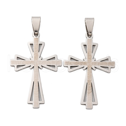 201 Stainless Steel Pendants STAS-V014-04P-1