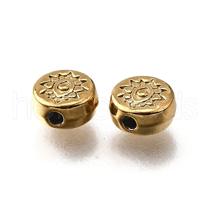 304 Stainless Steel Beads STAS-V009-13A-G-1
