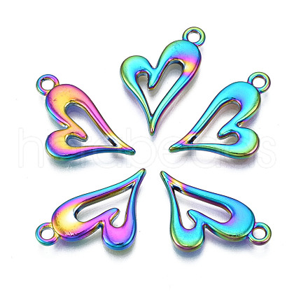 Rainbow Color Alloy Pendants PALLOY-N156-181-NR-1