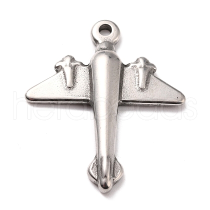 304 Stainless Steel Pendants STAS-B024-63P-1