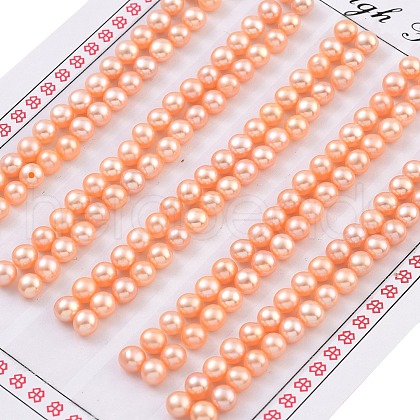 Grade 6A Natural Cultured Freshwater Pearl Beads PEAR-N018-6A-4045B-1