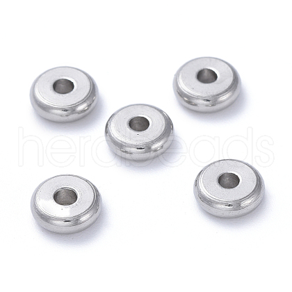 304 Stainless Steel Spacer Beads X-STAS-E466-33P-1