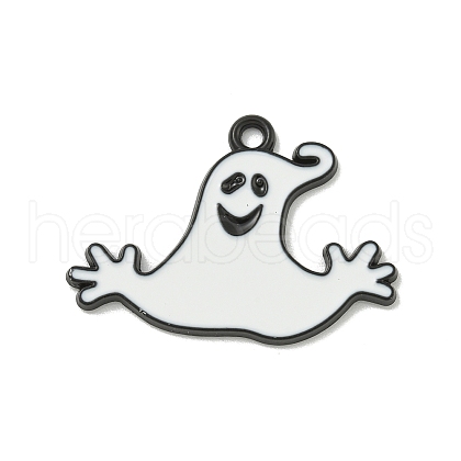 Halloween Theme Alloy Enamel Pendants ENAM-I060-11E-1