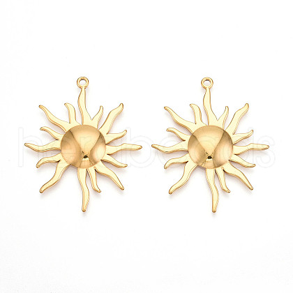 304 Stainless Steel Pendants STAS-N109-96G-1