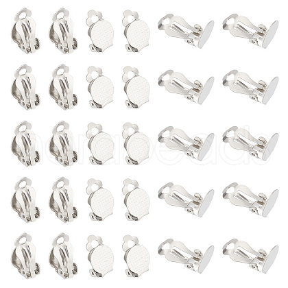 Unicraftale 304 Stainless Steel Clip-on Earring Findings STAS-UN0018-16P-1
