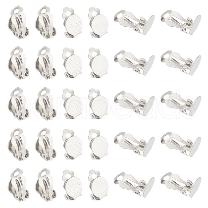 Unicraftale 304 Stainless Steel Clip-on Earring Findings STAS-UN0018-16P-1