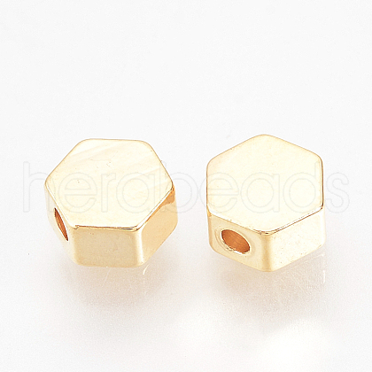 Brass Spacer Beads KK-Q735-119G-1