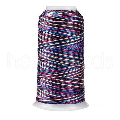 Segment Dyed Round Polyester Sewing Thread OCOR-Z001-B-10-1