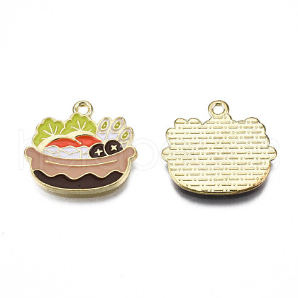 Alloy Enamel Pendants ENAM-N059-103-1