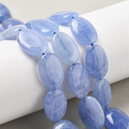 Natural Malaysia Jade Beads Strands G-K392-C08-13x18mm-1