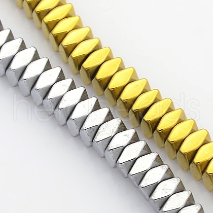 Electroplate Non-magnetic Synthetic Hematite Beads Strands G-J224B-M-1