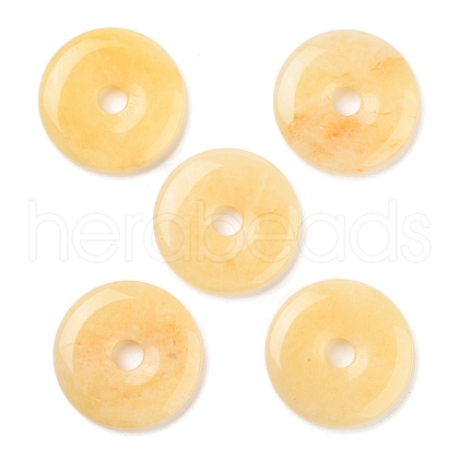 Natural Topaz Jade Pendants G-NH0010-02B-1