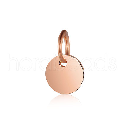 Ion Plating(IP) 304 Stainless Steel Pendants STAS-I311-32A-RG-1