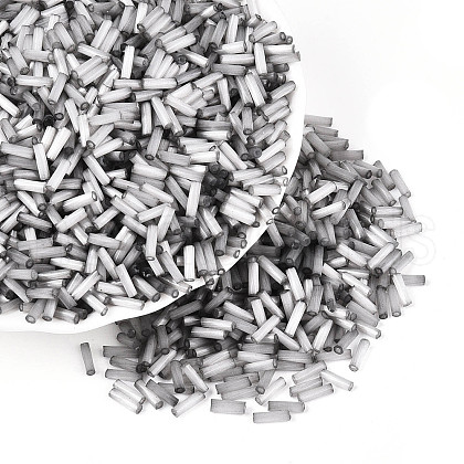 Glass Bugle Beads SEED-N007-28A-1