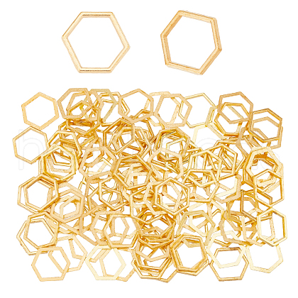 DICOSMETIC 120Pcs Alloy Linking Rings FIND-DC0005-93-1