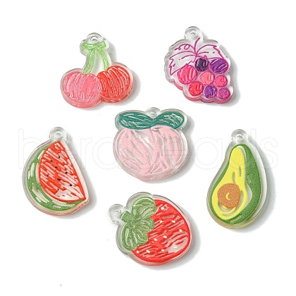 Transparent Acrylic Pendants X1-SACR-P032-04-1