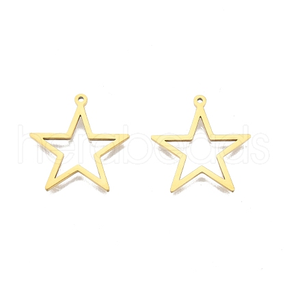 Ion Plating(IP) 201 Stainless Steel Pendants STAS-N098-096LG-1