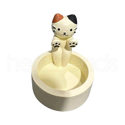 Resin Pet Candle Holder DIY-CJC0006-05B-1